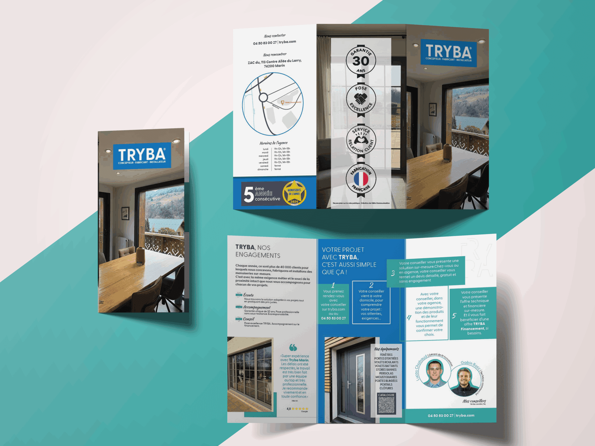 Flyer dépliant 3 volets